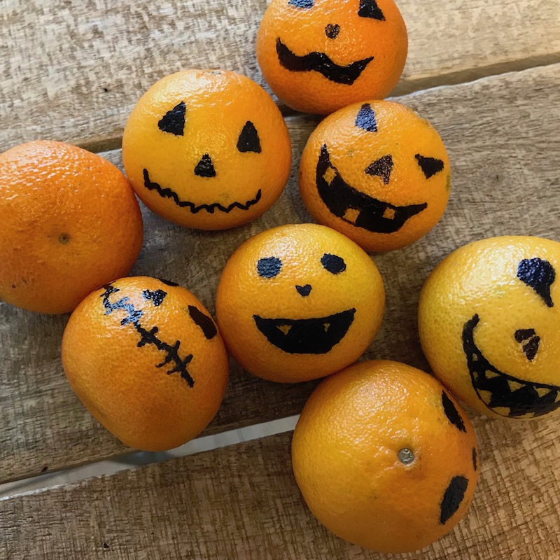 Halloween-Mandarinen