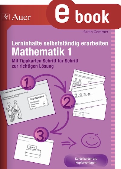 Screenshot des eBooks Lerninhalte selbstständig erarbeiten Mathematik 1